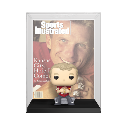 Funko Pop NFL Joe Montana Sports Illustrated Pop! Vinyl Cover