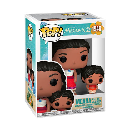 Funko Pop Moana 2 Moana & Little Sis Simea Pop! Vinyl