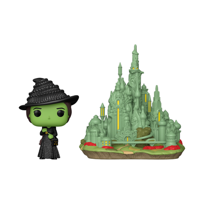 Funko Pop Wicked Elphaba with Emerald City Pop! Town