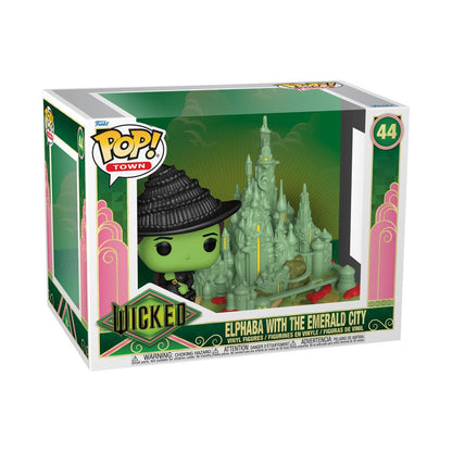 Funko Pop Wicked Elphaba with Emerald City Pop! Town