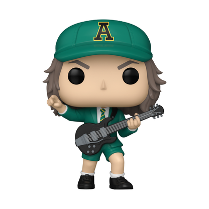 Funko Pop AC/DC Angus Young (Green Uniform) Pop! Vinyl