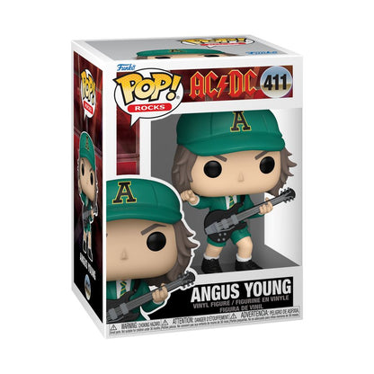 Funko Pop AC/DC Angus Young (Green Uniform) Pop! Vinyl