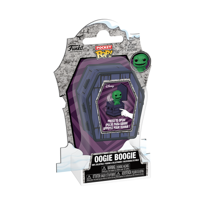 Funko Pop Nightmare Before Christmas Oogie Boogie Pocket Coffin Poppers!