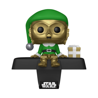 Funko Pop Star Wars C 3PO Pop! Edge Sitter Stocking Hanger