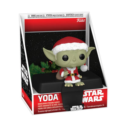 Funko Pop Star Wars Yoda Pop! Edge Sitter Stocking Hanger