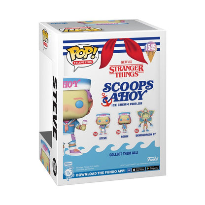 Funko Pop Stranger Things Steve (Scoops Ahoy) Pop! Vinyl