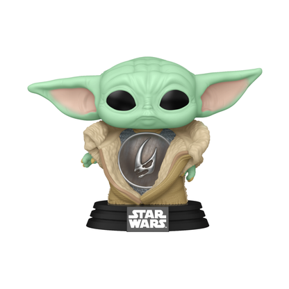 Funko Pop Star Wars Din Grogu with Armor Pop! Vinyl