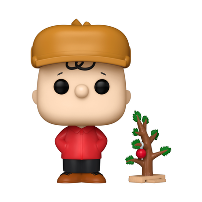 Funko Pop Peanuts Charlie Brown with Tree (Holiday) Pop! Vinyl
