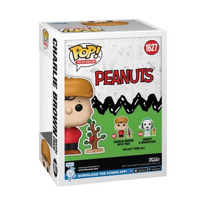 Funko Pop Peanuts Charlie Brown with Tree (Holiday) Pop! Vinyl