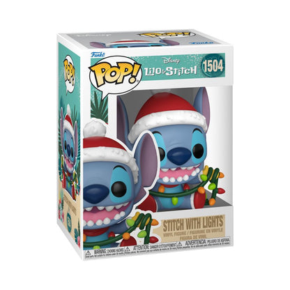 Funko Pop Lilo & Stitch Stitch with Lights Holiday Pop! Vinyl