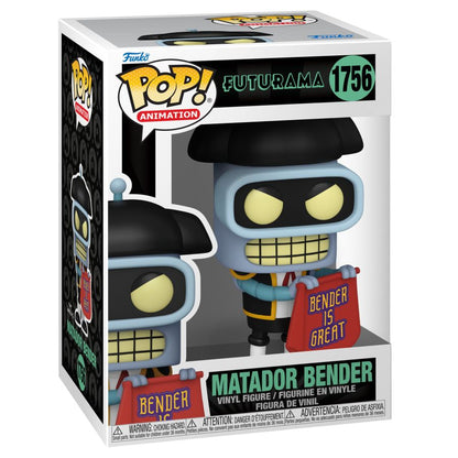 Funko Pop Futurama Matador Bender Pop! Vinyl