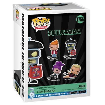 Funko Pop Futurama Matador Bender Pop! Vinyl