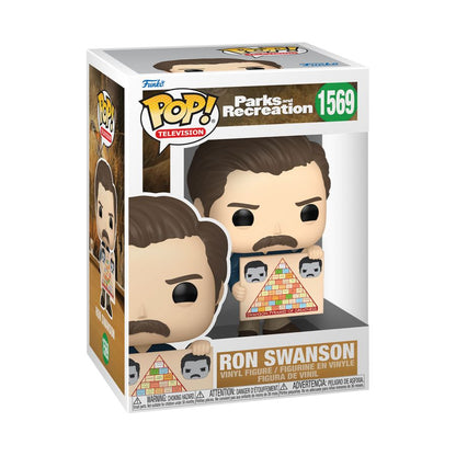 Funko Pop Parks & Recreations: 15th Anniversary Ron Swanson Pop! Vinyl