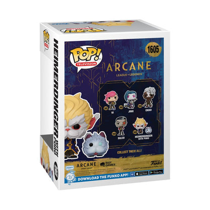 Funko Pop Arcane: League of Legends Heimerdinger with Poro Pop! Vinyl