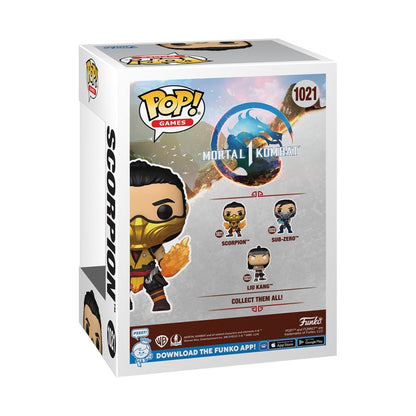 Funko Pop Mortal Kombat 1 Scorpion Pop! Vinyl