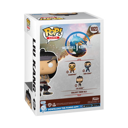 Funko Pop Mortal Kombat 1 Liu Kang Pop! Vinyl