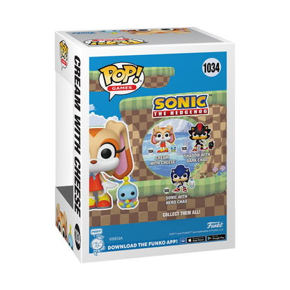 Funko Pop Sonic the Hedgehog Cream with Cheese Pop! Vinyl