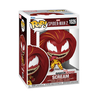 Funko Pop Spider Man 2 (VG 2023) Scream Pop! Vinyl