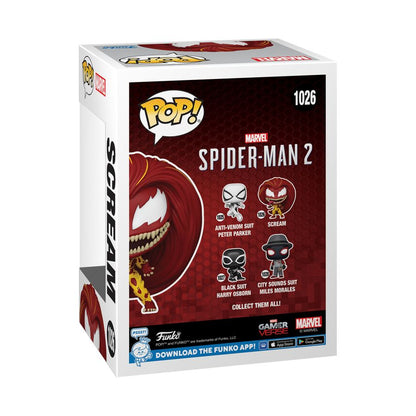 Funko Pop Spider Man 2 (VG 2023) Scream Pop! Vinyl