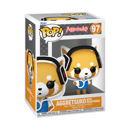Funko Pop Aggretsuko Aggretsuko with Headphones Pop! Vinyl