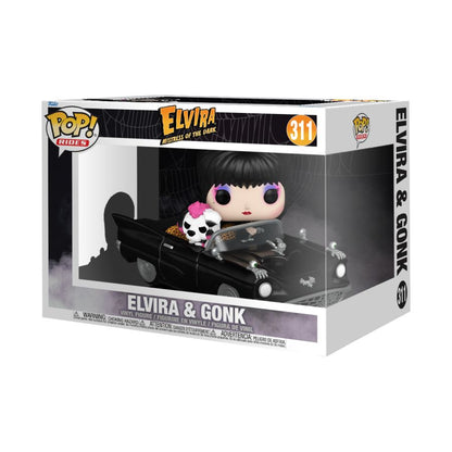 Funko Pop Elvira: Mistress of the Dark Elvira & Gonk (with Macabre Mobile) Pop! Ride