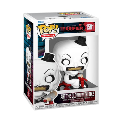 Funko Pop Terrifier Art the Clown with bike Pop! Vinyl