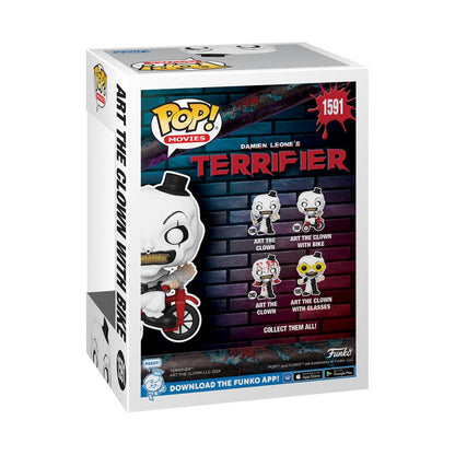 Funko Pop Terrifier Art the Clown with bike Pop! Vinyl