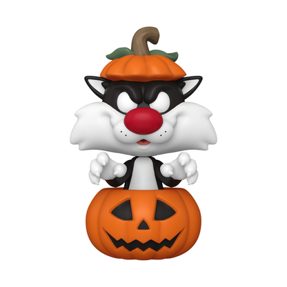 Funko Pop Looney Tunes: Halloween  Sylvester in Pumpkin Pop! Vinyl