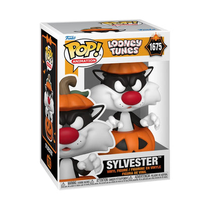Funko Pop Looney Tunes: Halloween  Sylvester in Pumpkin Pop! Vinyl