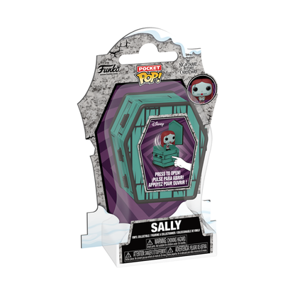 Funko Pop Nightmare Before Christmas Sally Pocket Coffin Poppers!