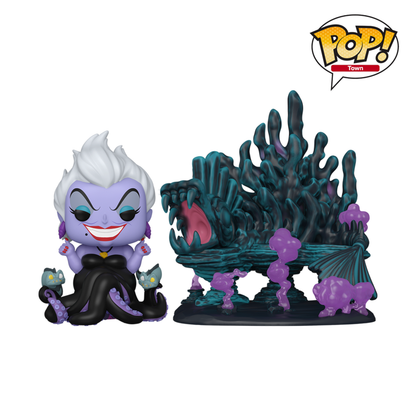 Funko Pop Disney: Villains Ursula & Ursula's Lair Pop! Town