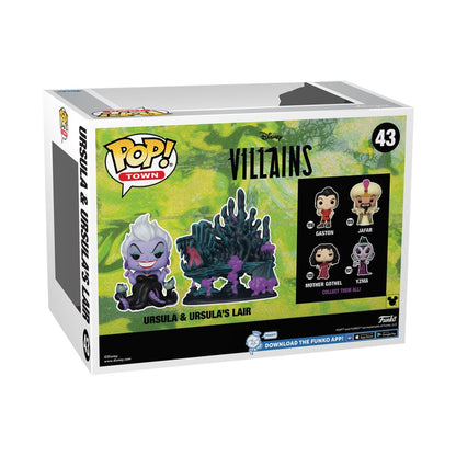 Funko Pop Disney: Villains Ursula & Ursula's Lair Pop! Town