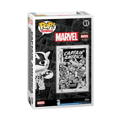 Funko Pop Marvel Comics: 85th Anniversary CaptainAmerica #1 Pop! Comic Cover