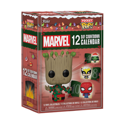 Funko Pop Marvel 2024 12 Day Countdown Calendar