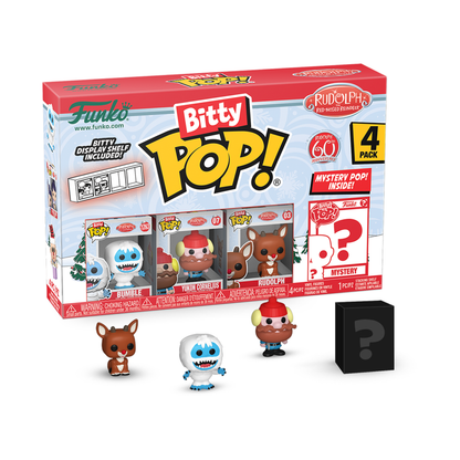 Funko Pop Rudolph Bumble Bitty Pop! 4 Pack