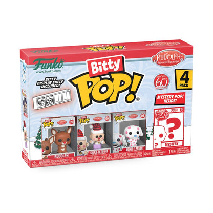 Funko Pop Rudolph  Rudolph Bitty Pop! 4 Pack