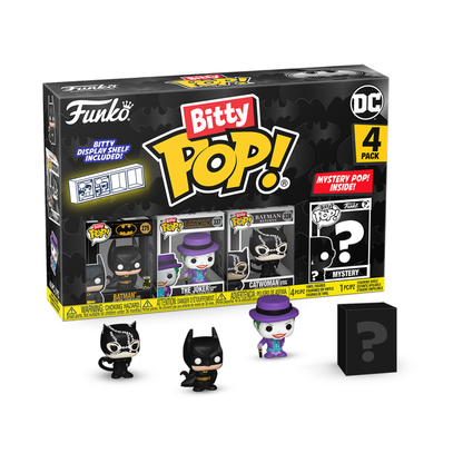 Funko Pop Batman: 85th Anniversary Batman Bitty Pop! 4 Pack