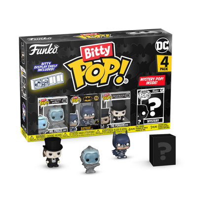 Funko Pop Batman: 85th Anniversary Mr. Freeze Bitty Pop! 4 Pack
