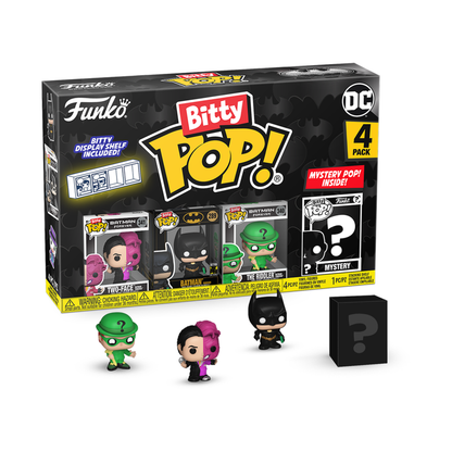Funko Pop Batman: 85th Anniversary Two Face Bitty Pop! 4 Pack