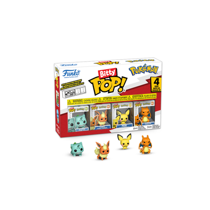 Funko Pop Pokemon Bulbasaur Bitty Pop! 4 Pack