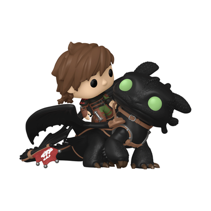 Funko Pop How to Train Your Dragon Hiccup with Toothless Pop! Ride