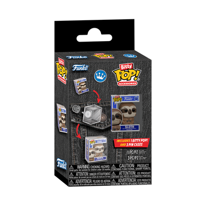 Funko Pop Bitty Pop! Wearables Bitty Pop! Pin Case 4 Pack
