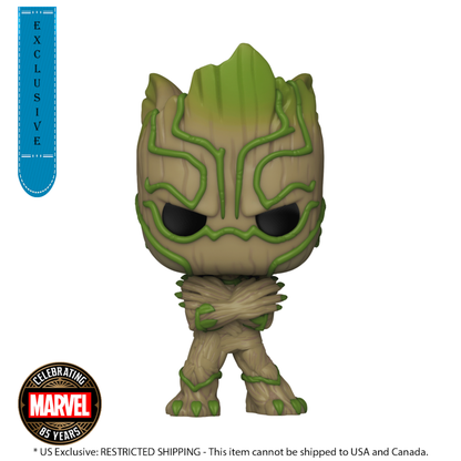 Funko Pop We Are Groot Black Panther (Marvel: 85th Anniversary) US Exclusive Pop! Vinyl [RS]
