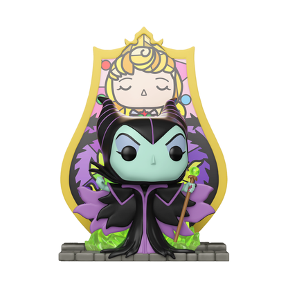Funko Pop Disney: Villains Maleficent (Stained Glass) Pop! Deluxe