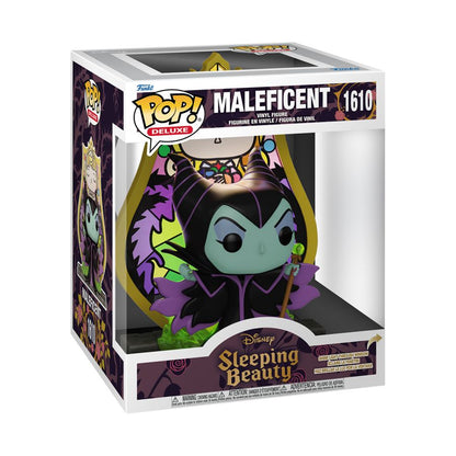 Funko Pop Disney: Villains Maleficent (Stained Glass) Pop! Deluxe