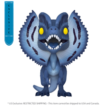 Funko Pop Jurassic Park Dilophosaurus Moonlight US Exclusive Pop! Vinyl [RS]
