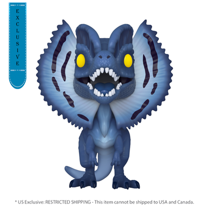 Funko Pop Jurassic Park Dilophosaurus Moonlight US Exclusive Pop! Vinyl [RS]