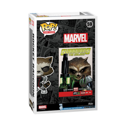 Funko Pop Guardians of the Galaxy Rocket Raccoon US Exclusive Pop! Comic Cover [RS]