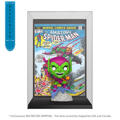 Funko Pop Marvel Green Goblin (The Amazing Spider Man #122) US Exclusive Pop! Comic Cover [RS]