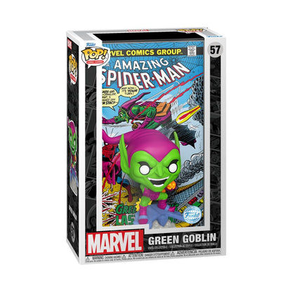 Funko Pop Marvel Green Goblin (The Amazing Spider Man #122) US Exclusive Pop! Comic Cover [RS]